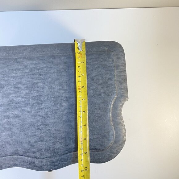 Antique Victorian Era Vanity Ebony and Silver Dresser In Leather Box - Picture 6 of 16